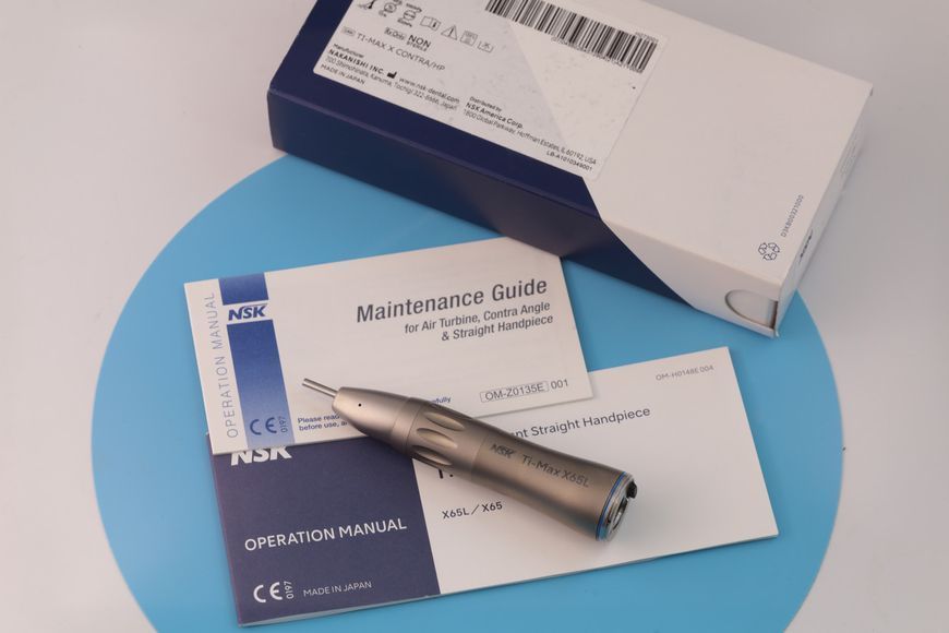 Прямой наконечник на физиодиспенцер NSK Ti-Max X-65L Оригинал 2143885282 фото