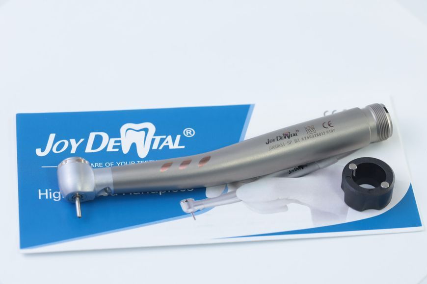 Турбинный наконечник с подсветкой JoyDental (2х канальный) Двухканальный 2480606293 фото