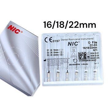 НИК О файлы для повторного перелечивания O File NIC (для ретриту) 6шт в уп 2492904854 фото
