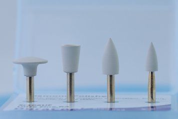 Полировальная резинка с алмазным напылением Ultra Fine для керамики и циркона 4шт UF 2334867487 фото