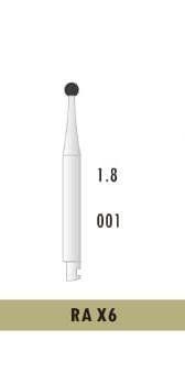 Бор твердосплавний RA-X6 (1шт) на кутовий наконечник 1745837100 фото
