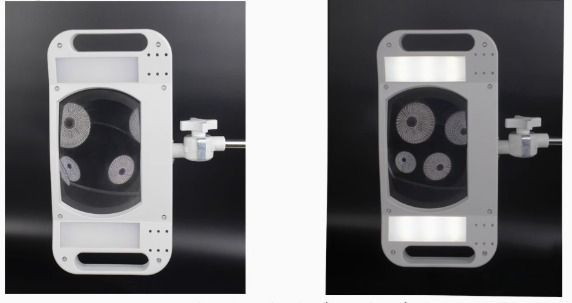 Косметологічна лупа/технічна MAGNIFIER PRISMA LAMP 5X настільна лупа прозора LT-86G 2449958582 фото