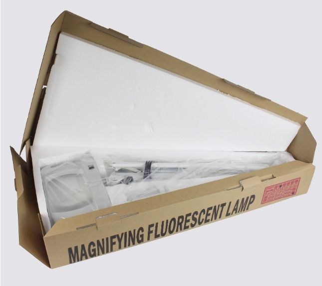 Косметологічна лупа/технічна MAGNIFIER PRISMA LAMP 5X настільна лупа прозора LT-86G 2449958582 фото