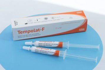 Tempolat F ( Темполат Ф) безэвгенольный цемент для временной фиксации 2241301662 фото