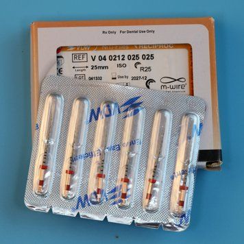 VDW RECIPROC NiTi Root Canal File 25мм 6File R25 1741114562 фото