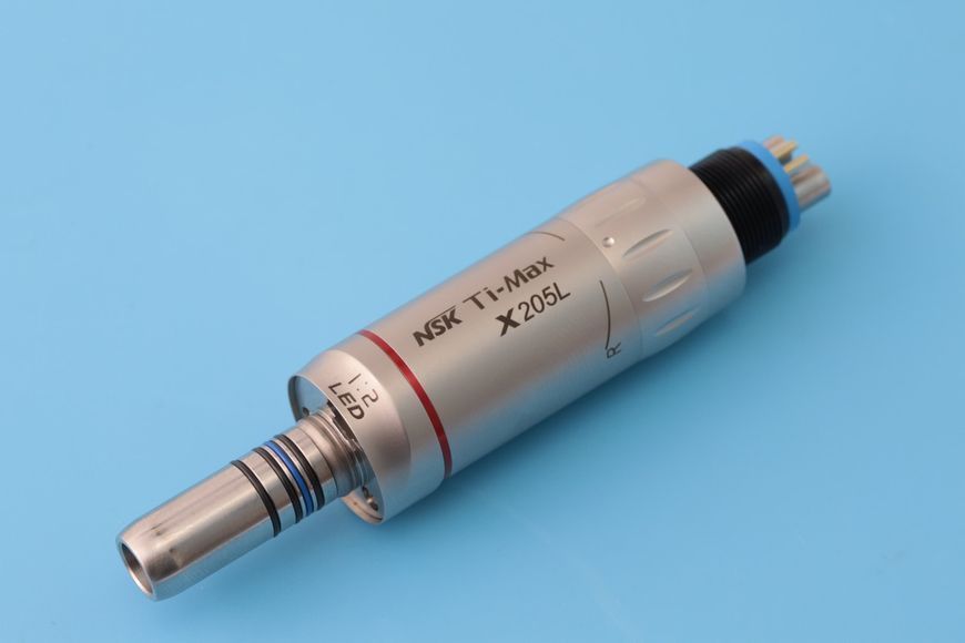 Пневматический повишающий микромотор 1:2 NSK Ti-Max X205L m6 с водой и светом (LED) 2181139459 фото