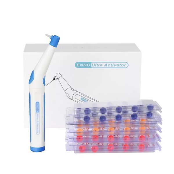Ультразвуковой эндоактиватор Endodontic sonic + 60 насадок 2456485367 фото