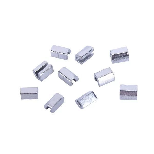 Стопор ортодонтичний затискний crimpable split stops (10шт) 2462058884 фото