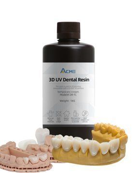 Смола для 3D-печати временных коронок ACME 1000 г DR-TC 2278207868 фото