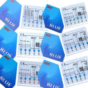 Ендодонтичні файли NIC KV BLUE File 25мм 2492879938 фото