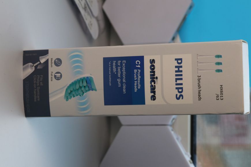 Насадки для звукової зубної щітки Philips sonicare ProResults 3шт 1617854080 фото