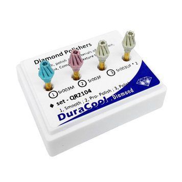 Полировочна система для керамики и композита DURACOOL Diamond 4шт 2007875421 фото