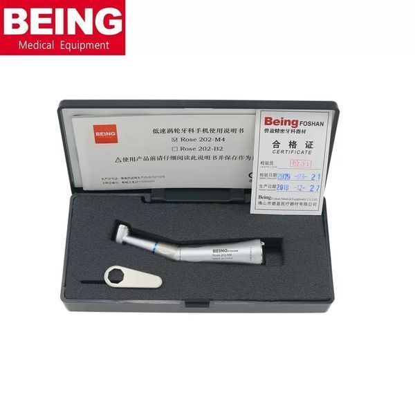Угловой механический наконечник на турбинные боры BEING 202CAPB-FG 2370453487 фото