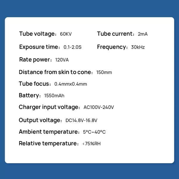 Портативний рентген Mobile Ray-500 60KV 2451007286 фото